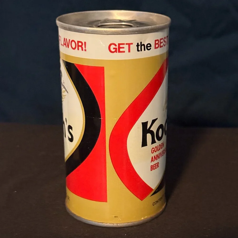 Koch's Golden Anniversary vintage Beer can
